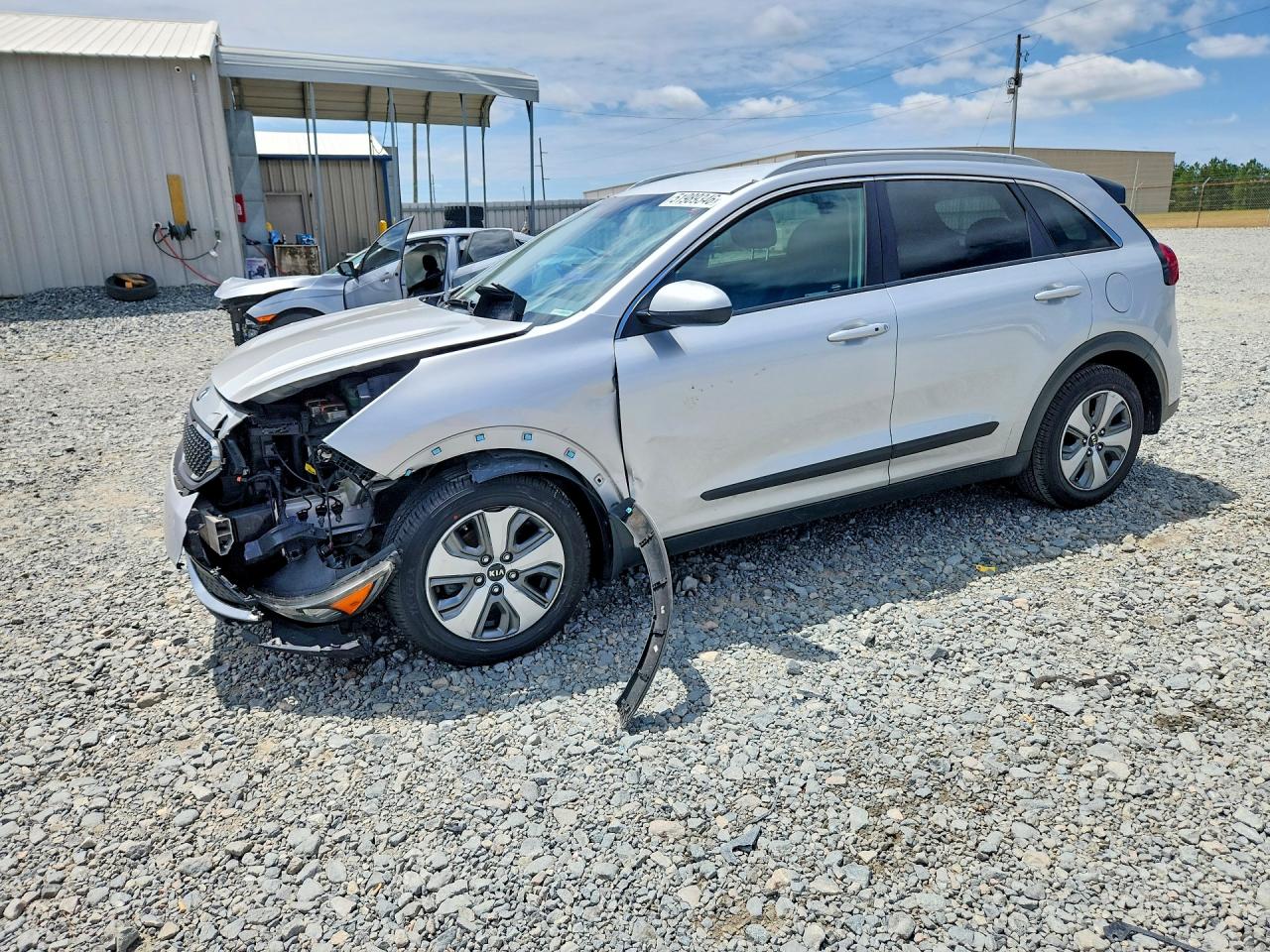2019 Kia Niro LX, VIN KNDCB3LC6K5249648 — Front end