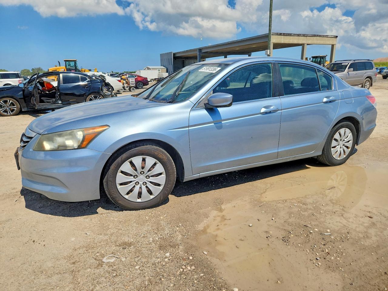 2012 Honda Accord LX, VIN 1HGCP2F39CA123981 — Мелкие вмятины и царапины
