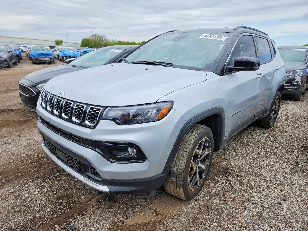 2026 Jeep Compass Limited, VIN 3C4NJDCN5TT181329 — Rear end