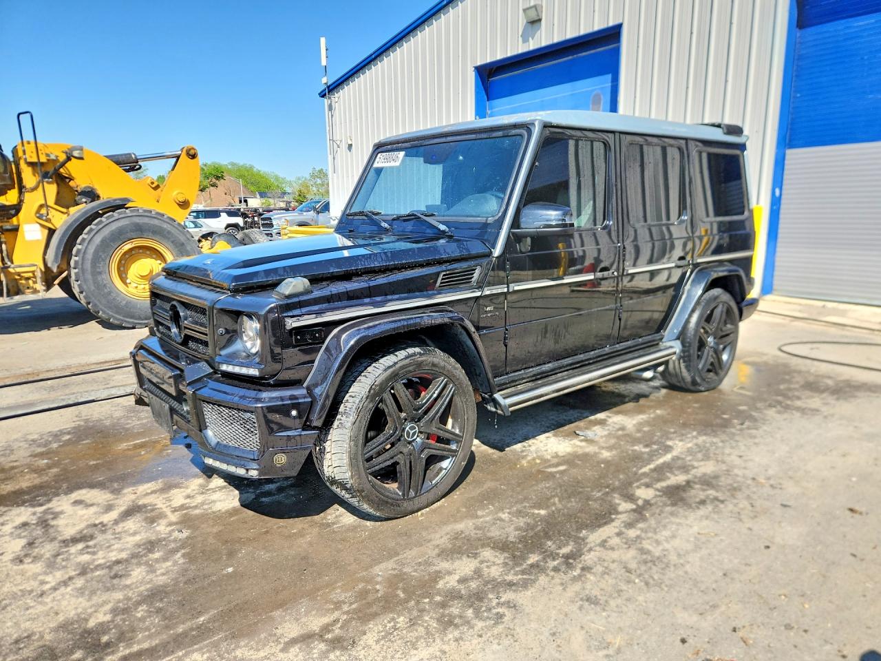 2013 Mercedes-Benz G 63 AMG, VIN WDCYC7DF2DX209099 — Minor dents and scratches