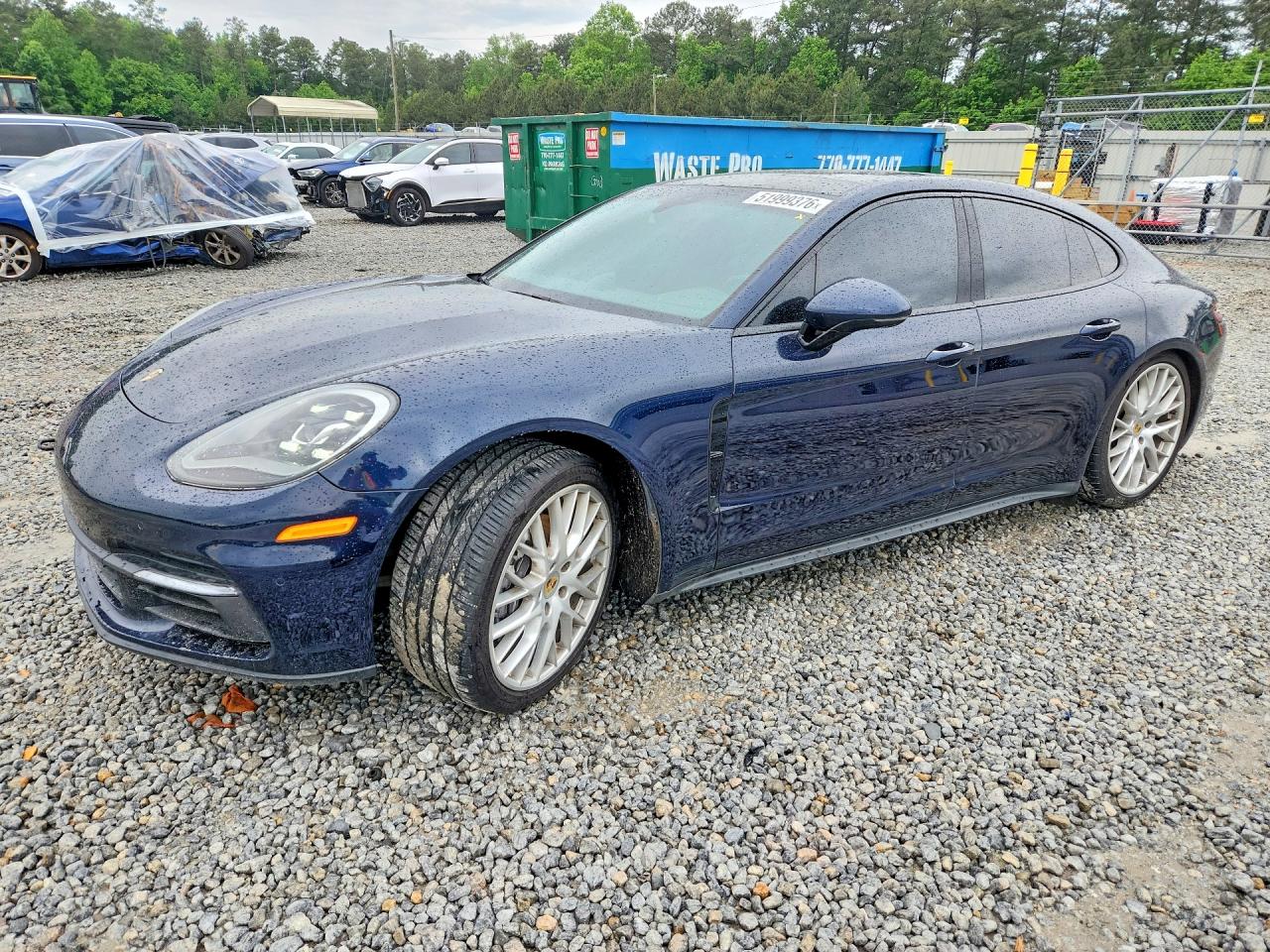 2017 Porsche Panamera, VIN WP0AA2A78HL102276 — Undercarriage