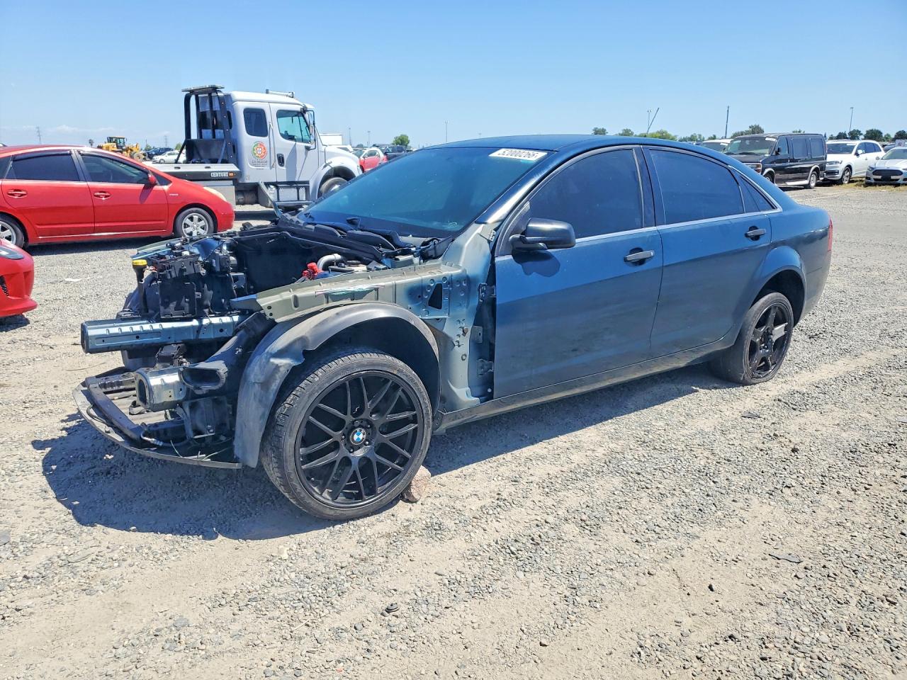2014 Chevrolet Caprice Police Police, VIN 6G3NS5U23EL980096 — Vandalism