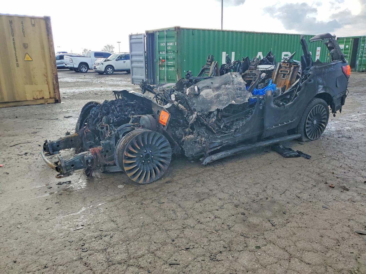 2019 Lincoln Navigator Black Label, VIN 5LMJJ2TT6KEL04502 — Burn