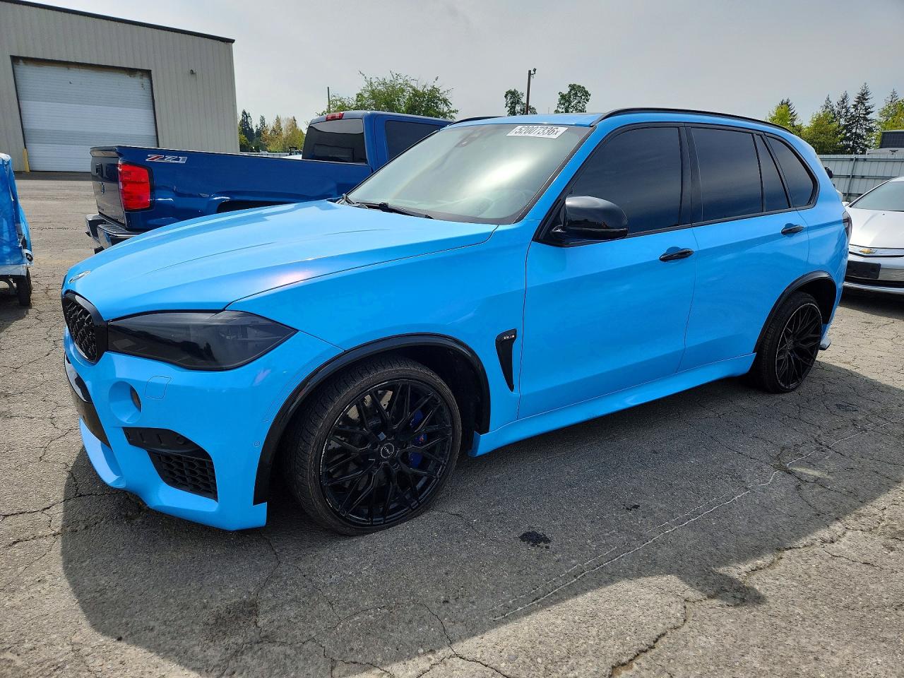 2017 BMW X5 M, VIN 5YMKT6C34H0U39407 — Undercarriage