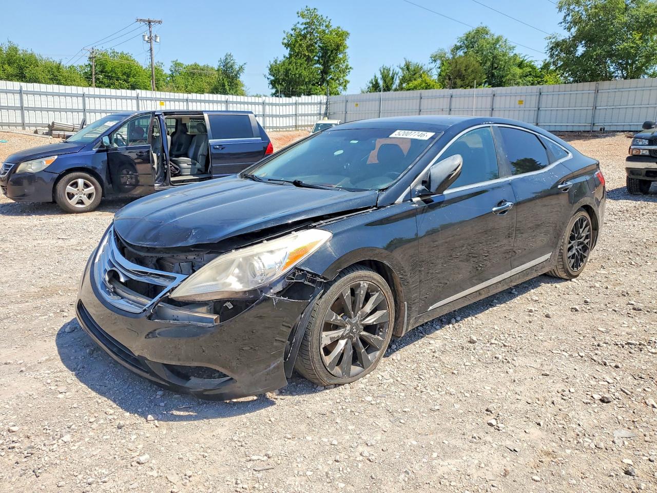 2012 Hyundai Azera, VIN KMHFH4JG6CA190323 — Перед