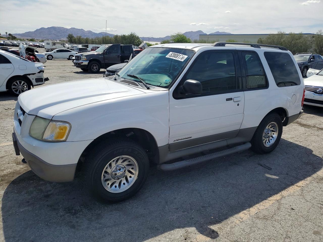 2001 Ford Explorer Sport, VIN 1FMCU60E41UA75550 — Undercarriage
