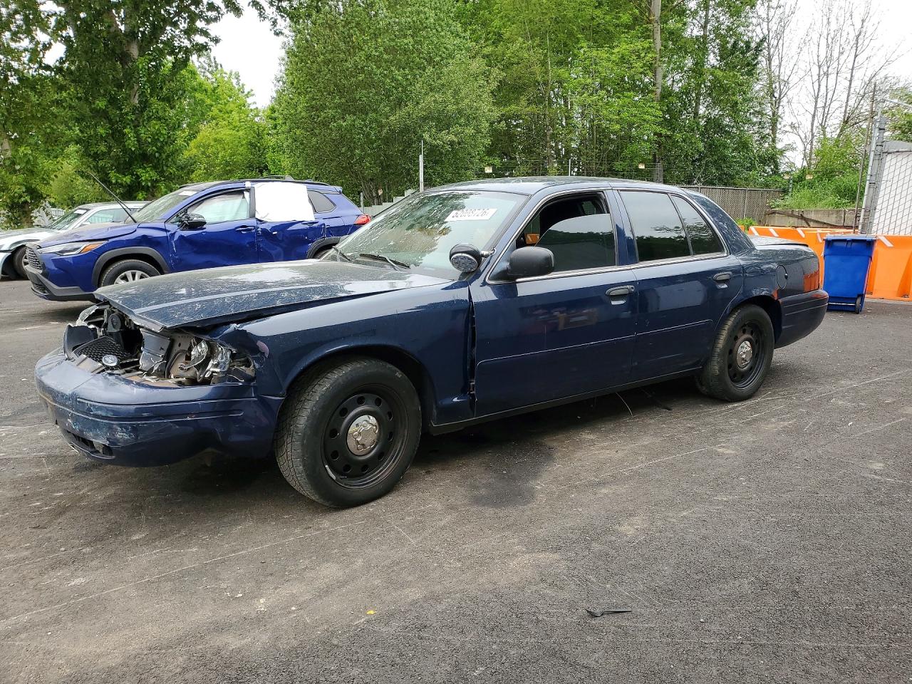 2008 Ford Police Interceptor, VIN 2FAHP71VX8X145941 — Front end