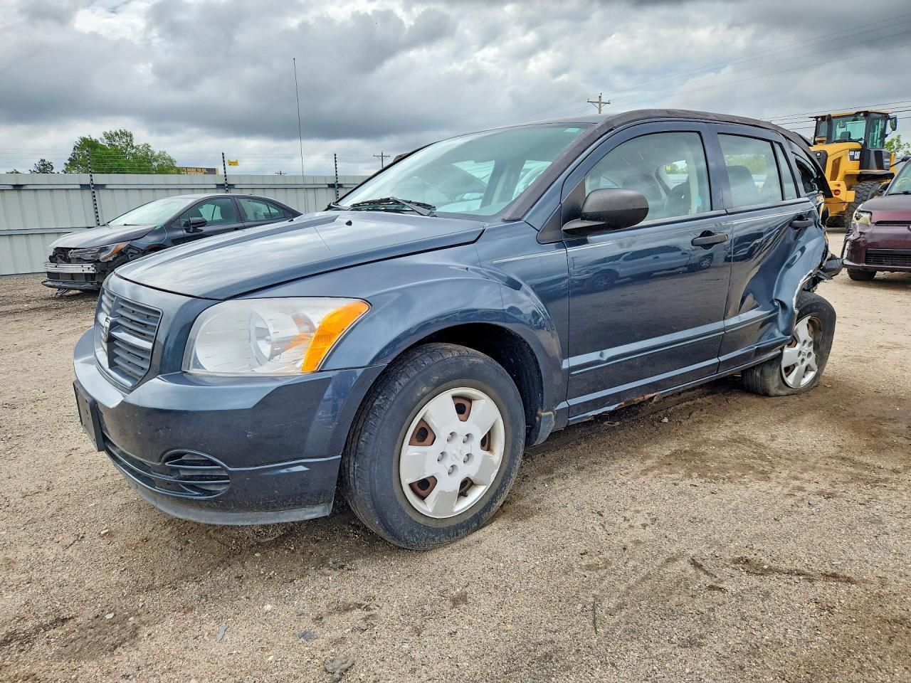 2007 Dodge Caliber, VIN 1B3HB28B17D231296 — Зад