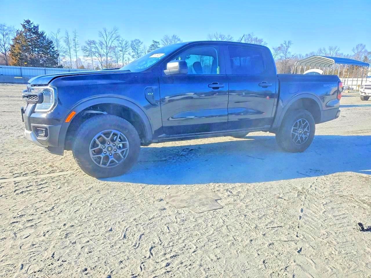 2025 Ford Ranger XLT, VIN 1FTER4HP6SLE15409 — Фото с аукциона