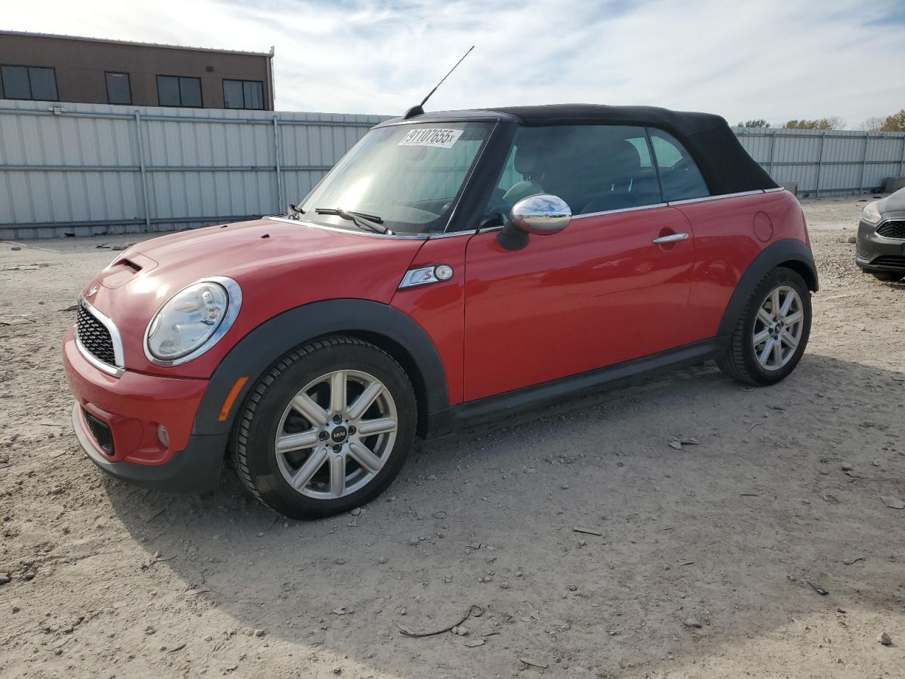 2011 MINI Convertible S, VIN WMWZP3C56BTX84257 — Rear end