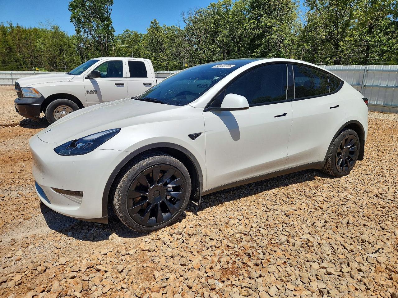 2024 Tesla Model Y Long Range, VIN 7SAYGDEE9RF160566 — Град