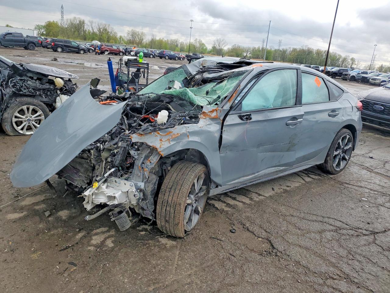 2026 Honda Civic Sport Touring, VIN 19XFL4H93TE003840 — Rollover