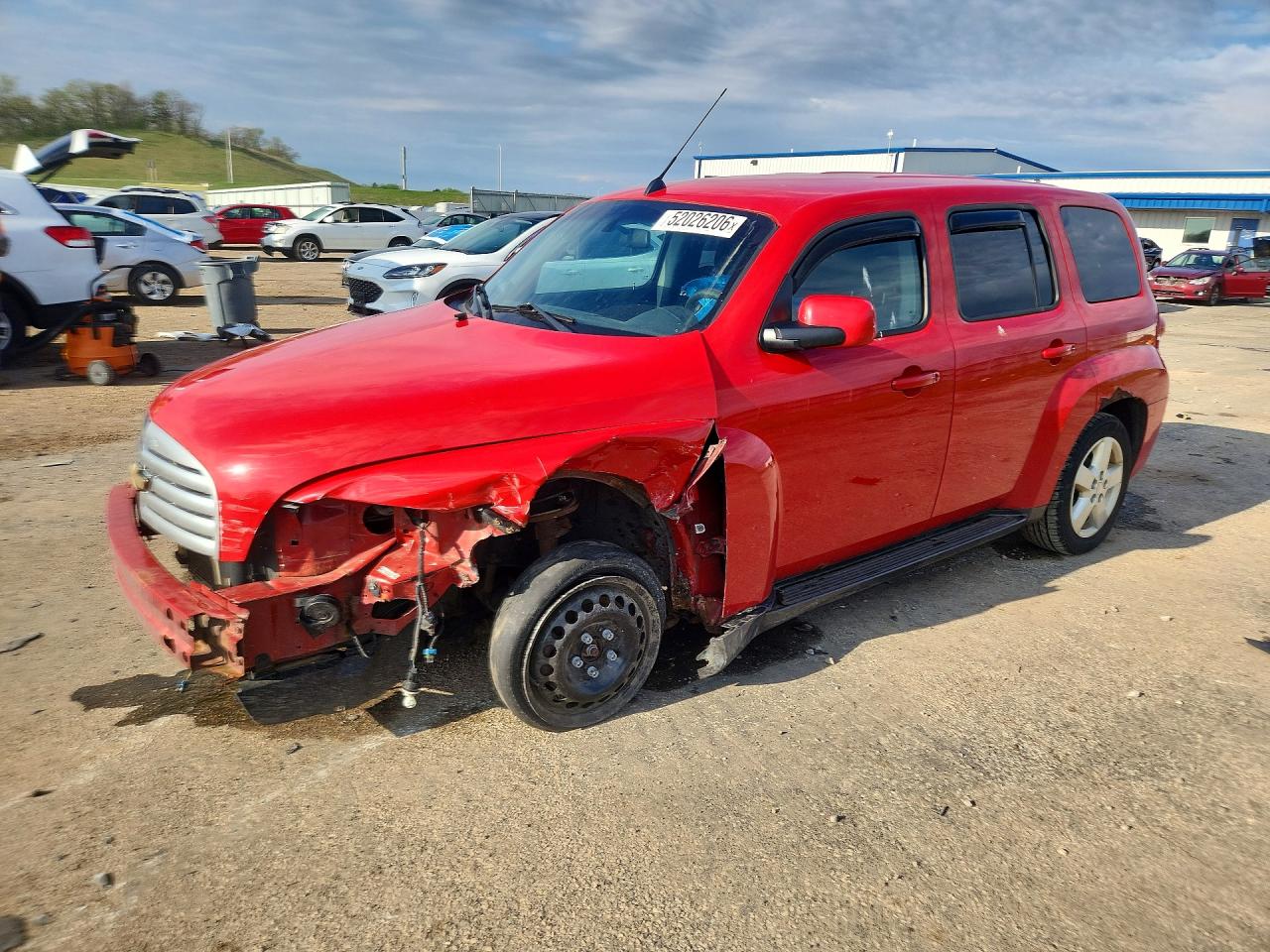 2011 Chevrolet HHR 1LT, VIN 3GNBABFW9BS531505 — Front end