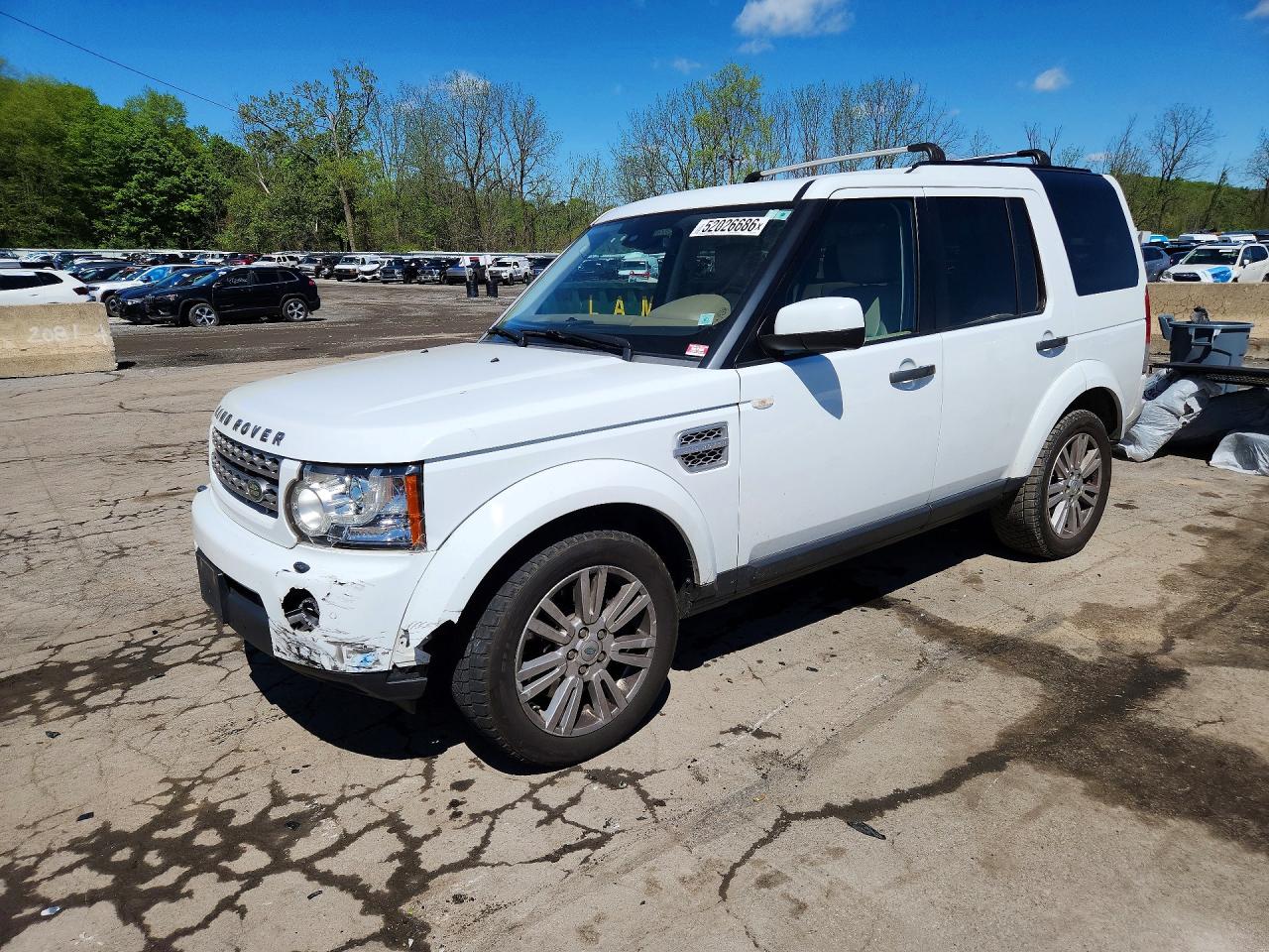 2011 Land Rover LR4 Lux, VIN SALAK2D49BA557518 — Front end