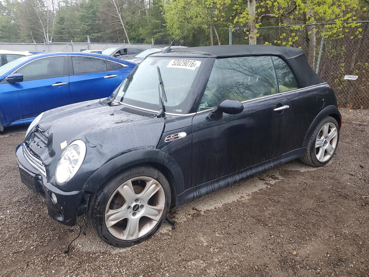 2008 MINI Convertible S, VIN WMWRH33528TL97582 — Front end