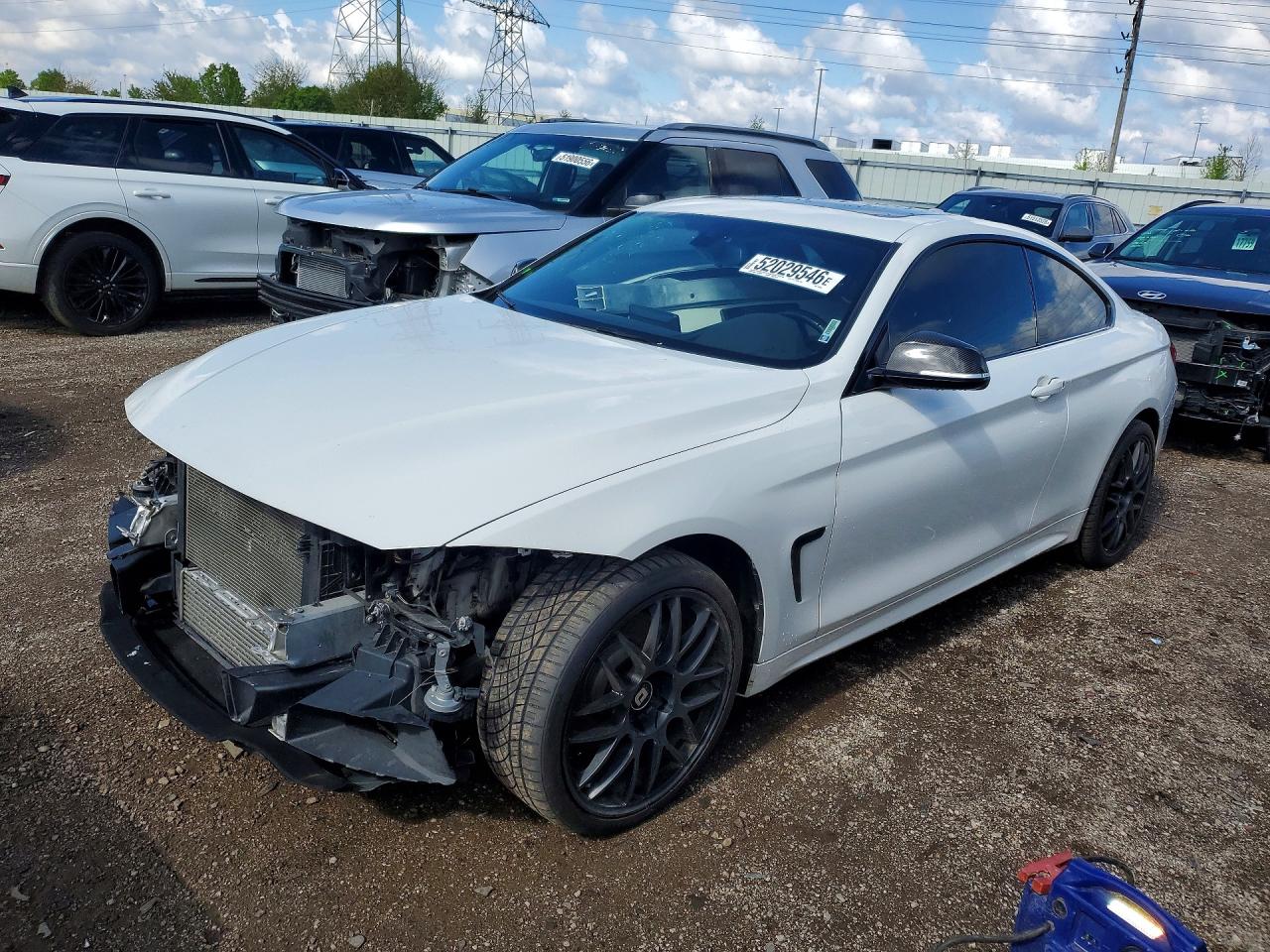 2015 BMW 4 Series 428i xDrive, VIN WBA3N5C52FK484900 — Front end