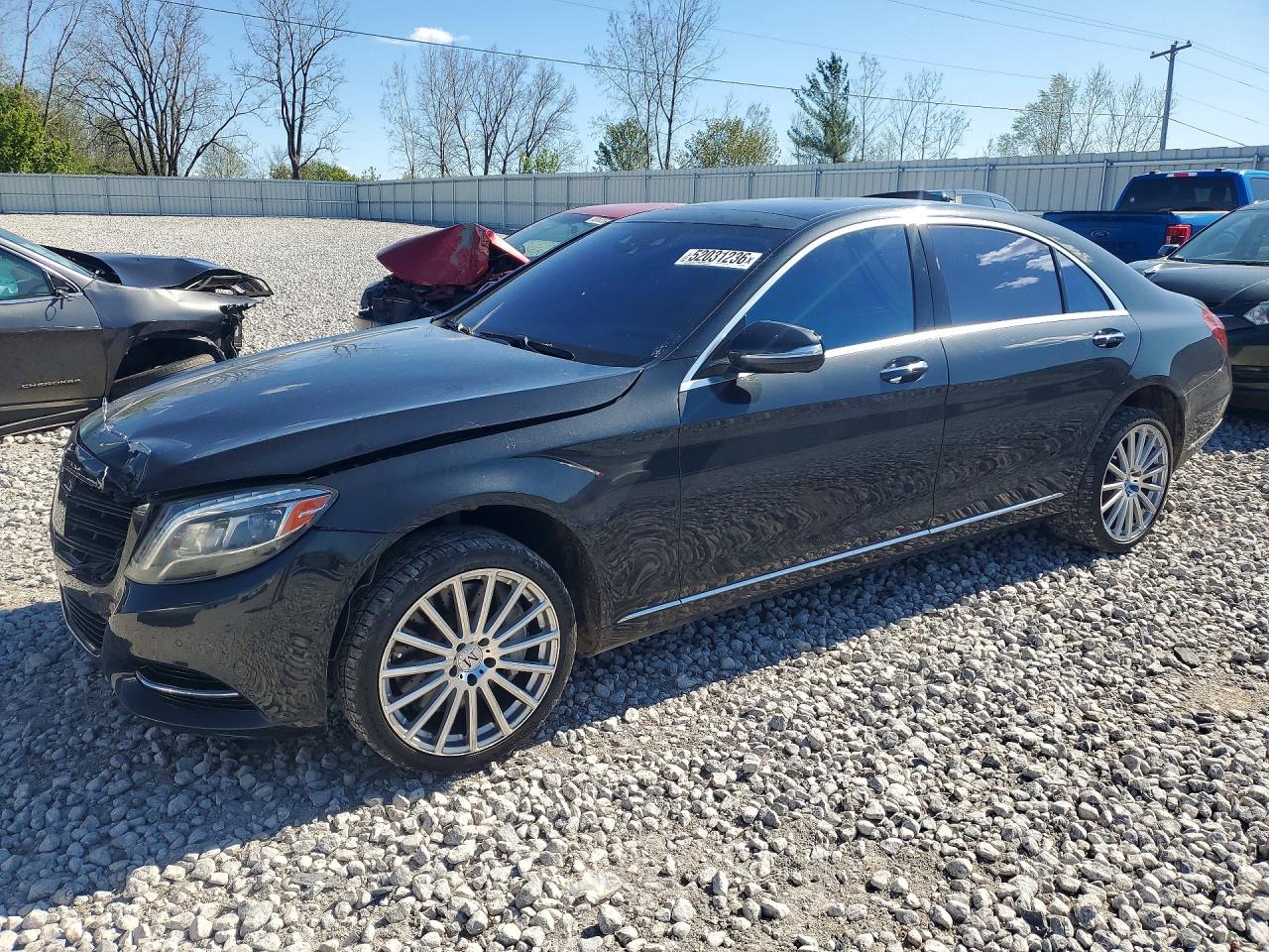 2014 Mercedes-Benz S 550, VIN WDDUG8CBXEA049884 — Front end