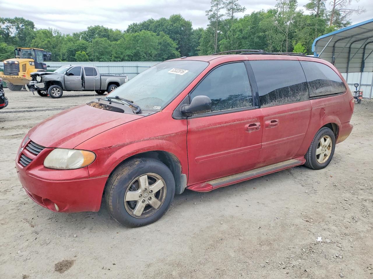 2007 Dodge Grand Caravan SXT, VIN 2D4GP44L47R132025 — Water / flood