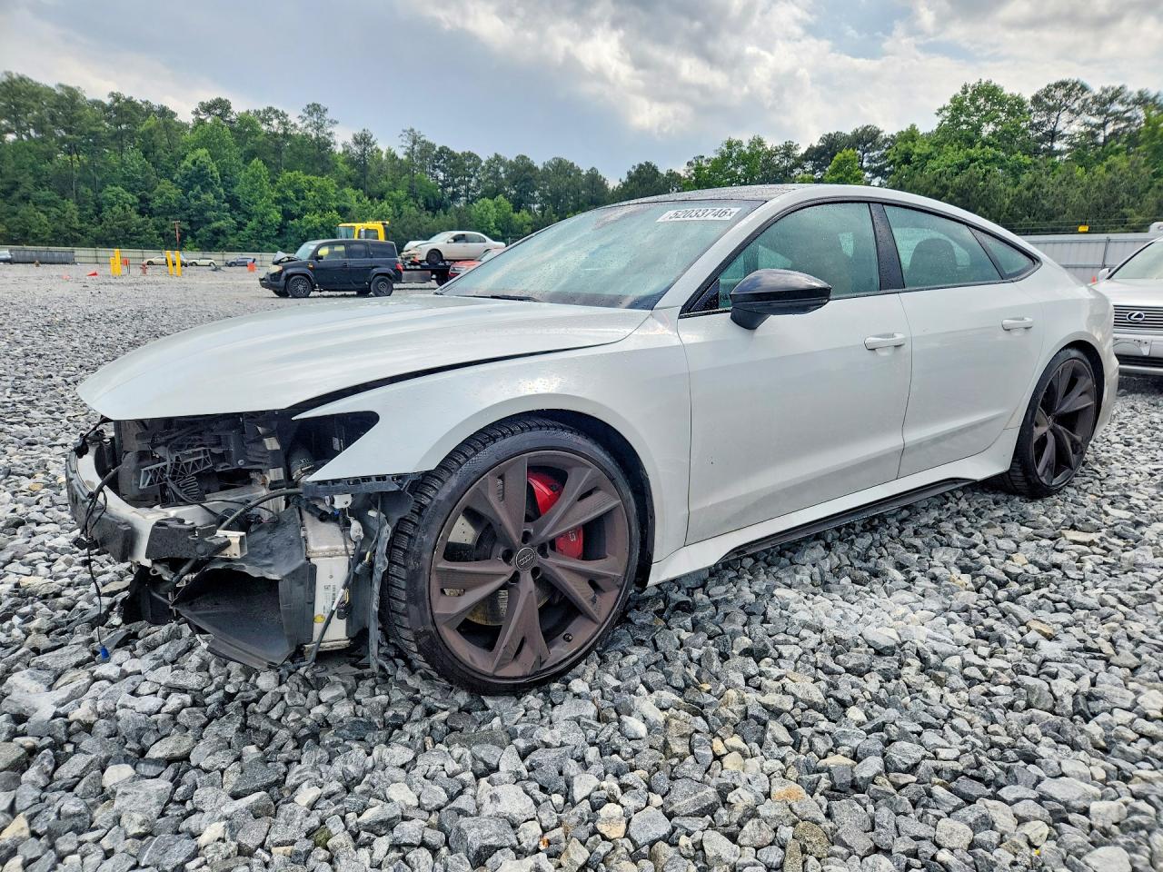 2021 Audi RS 7, VIN WUAPCBF20MN901083 — Front end