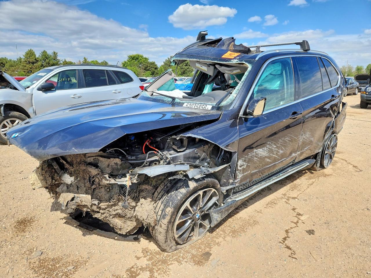 2015 BMW X5 xDrive35d, VIN 5UXKS4C5XF0N11191 — Rollover