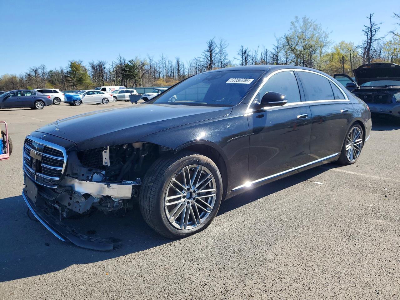 2023 Mercedes-Benz S 580, VIN W1K6G7GB3PA205635 — Front end