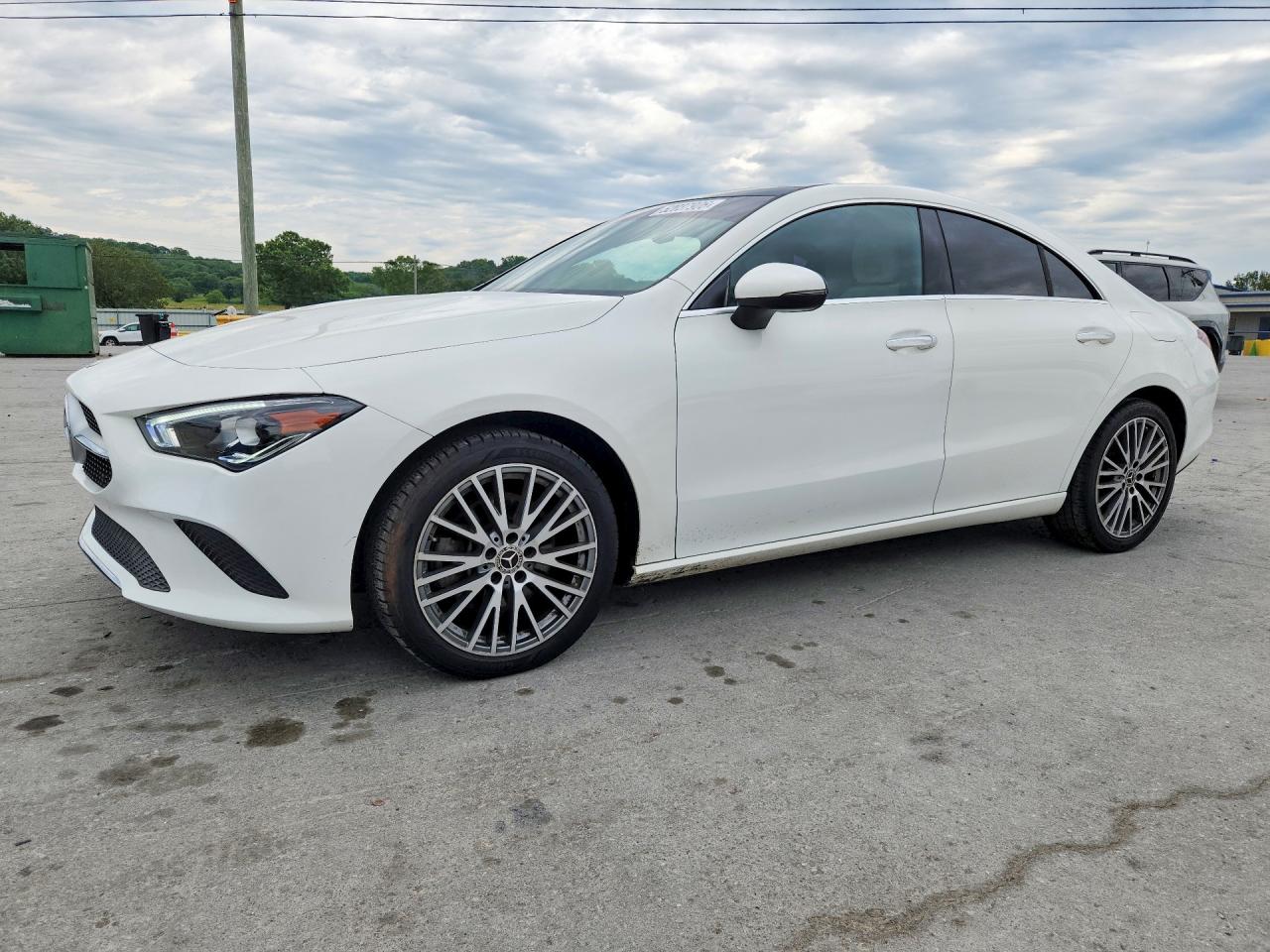 2021 Mercedes-Benz CLA 250, VIN W1K5J4HB4MN148232 — Front end