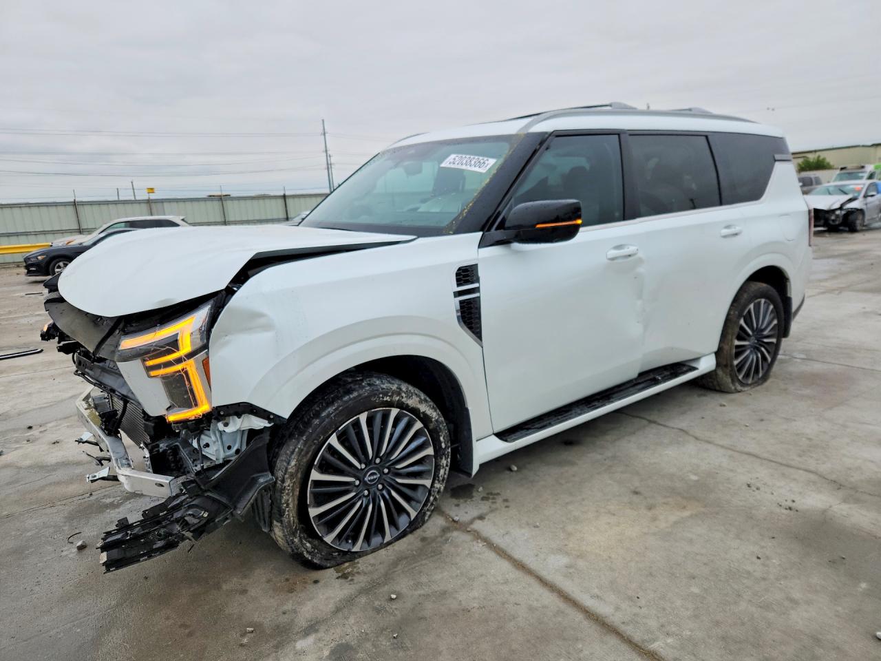 2025 Nissan Armada, VIN JN8AY3CCXS9200844 — Front end