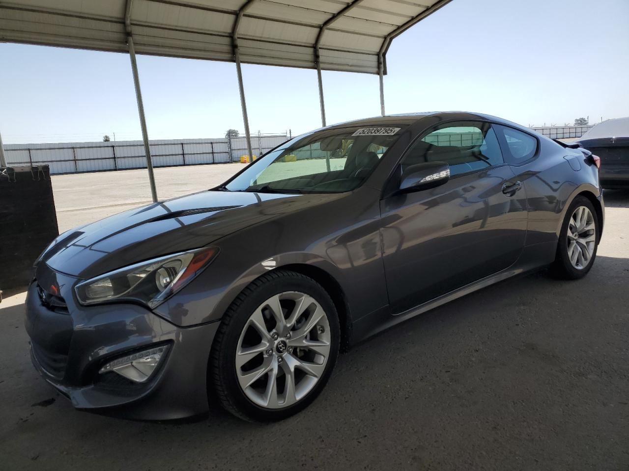 2013 Hyundai Genesis Coupe Track, VIN KMHHU6KJ4DU084446 — Rear end