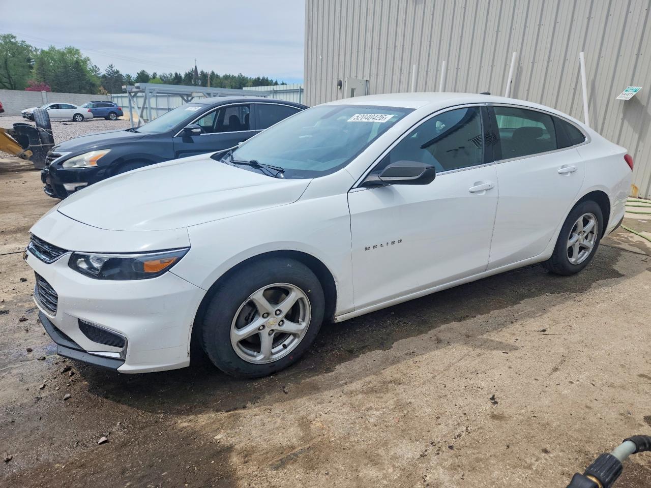 2016 Chevrolet Malibu LS, VIN 1G1ZB5ST8GF238555 — Undercarriage