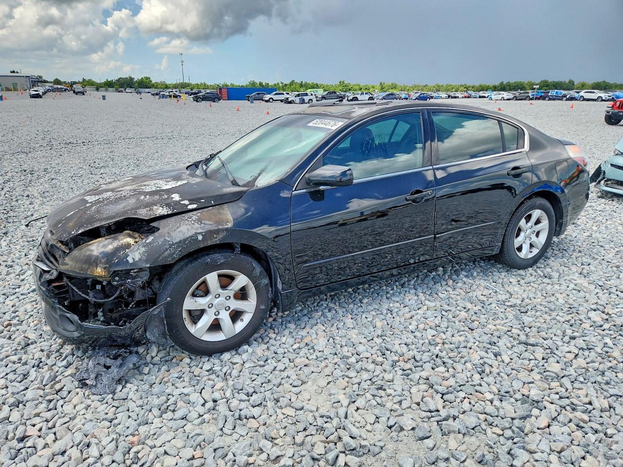2007 Nissan Altima 2.5, VIN 1N4AL21E57N452448 — Engine fire