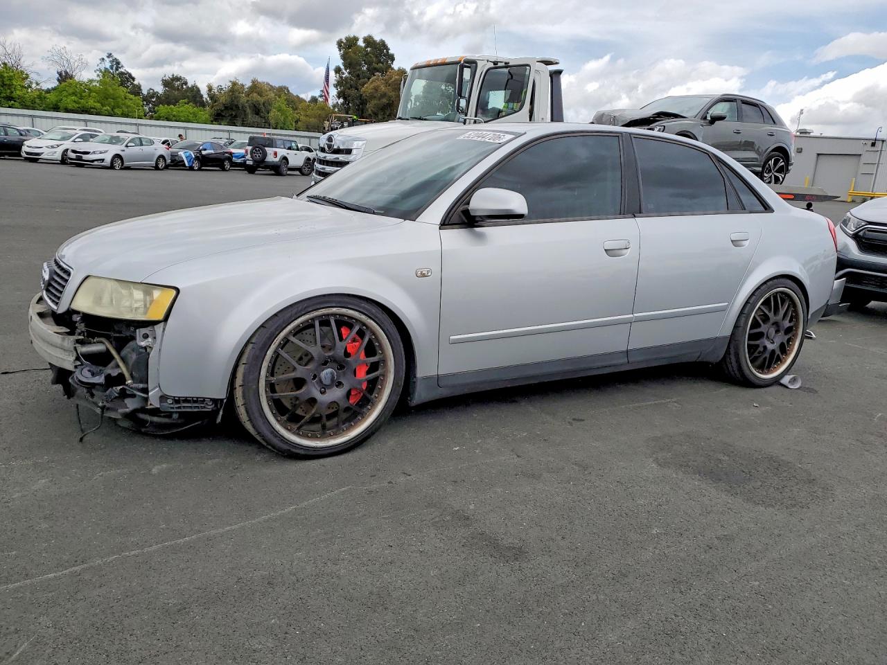 2002 Audi A4 1.8T, VIN WAULC68E32A158611 — Front end