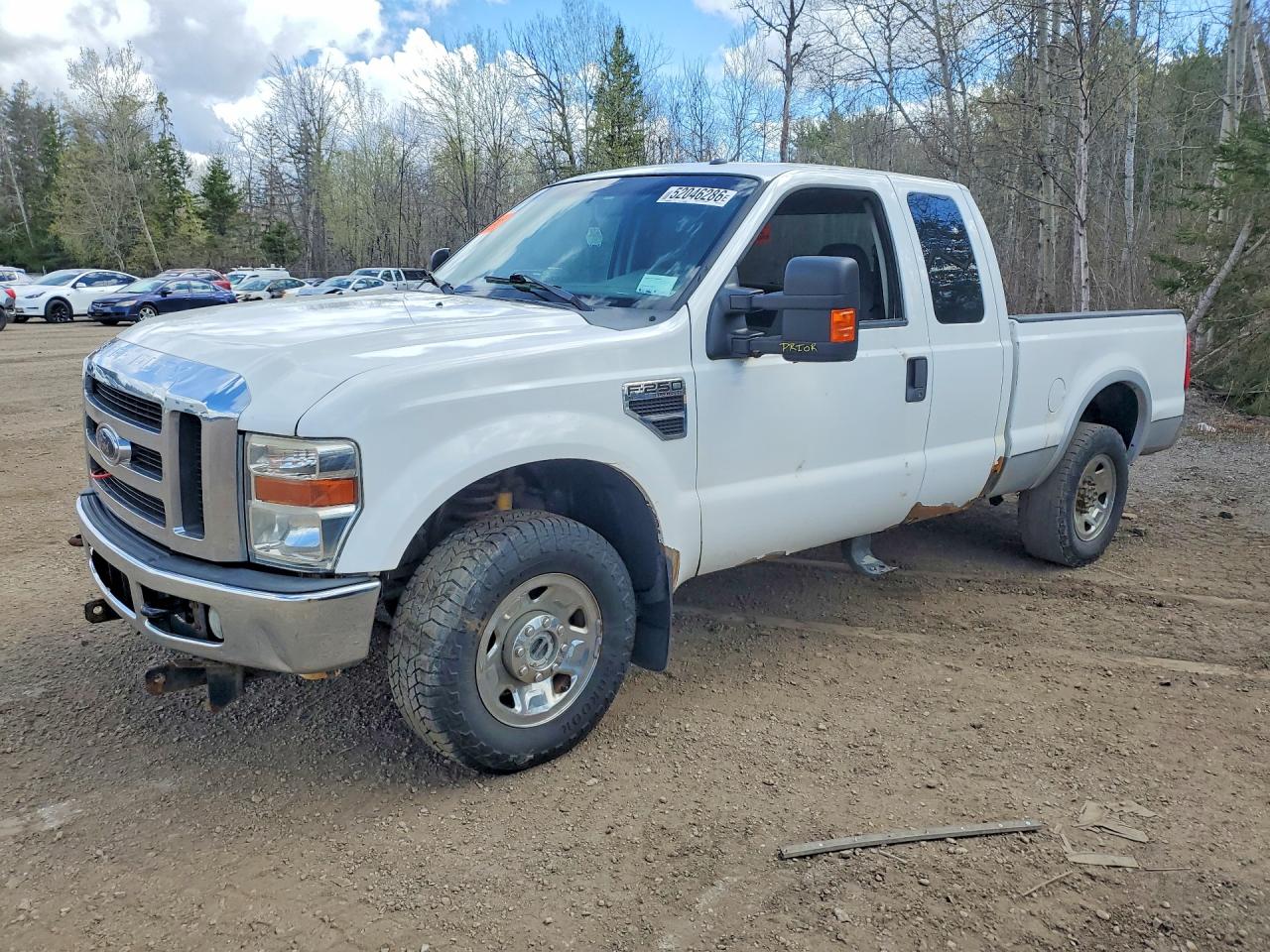 2009 Ford F-250 XL, VIN 1FTSX21509EB21136 — Frame damage
