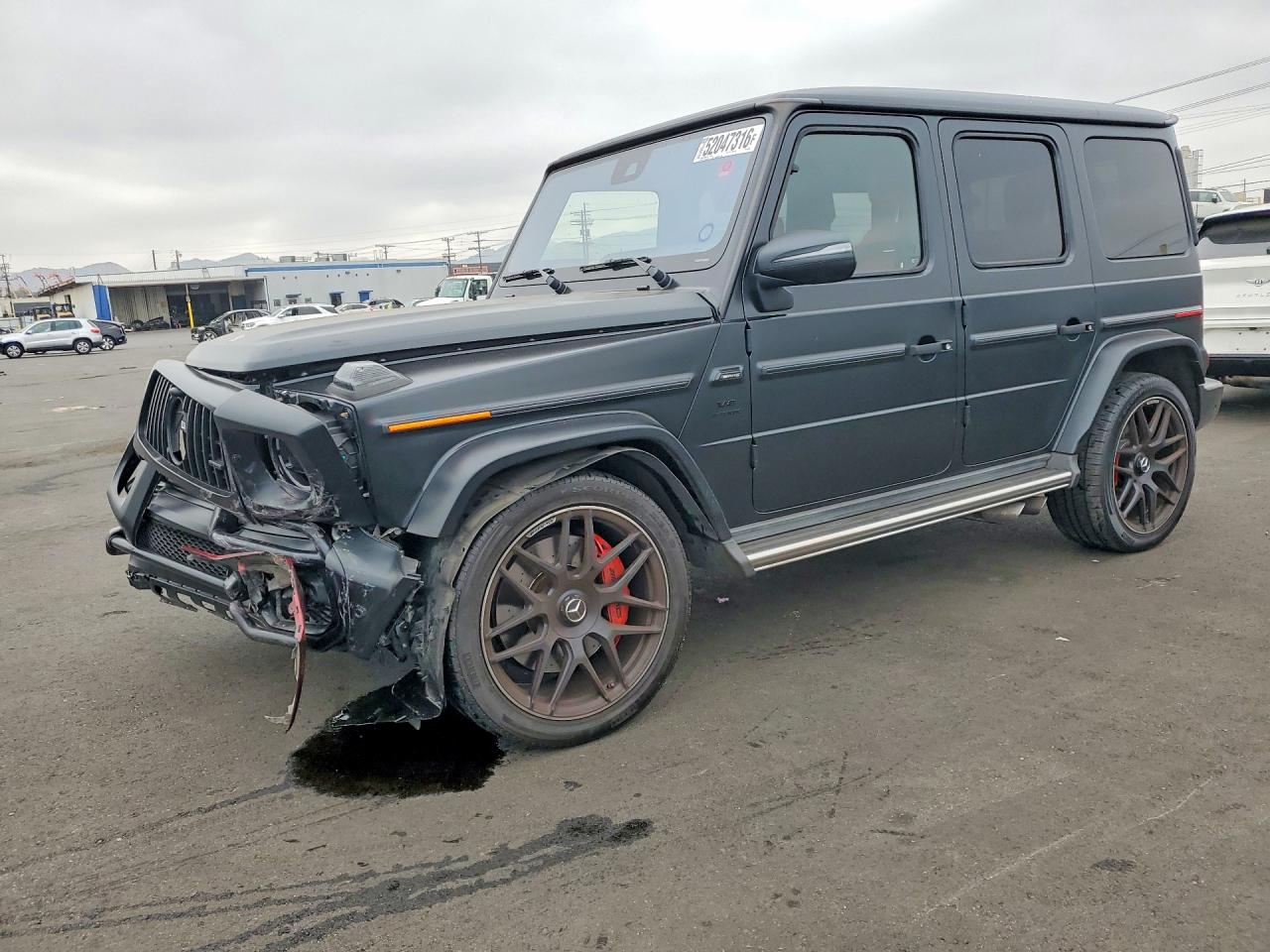 2021 Mercedes-Benz G 63 AMG, VIN W1NYC7HJ9MX405280 — Front end