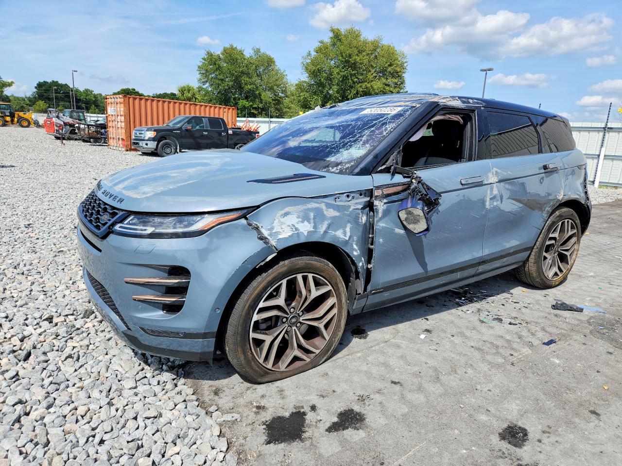 2020 Land Rover Range Rover Evoque First Edition, VIN SALZL2FXXLH039448 — Опрокидывание