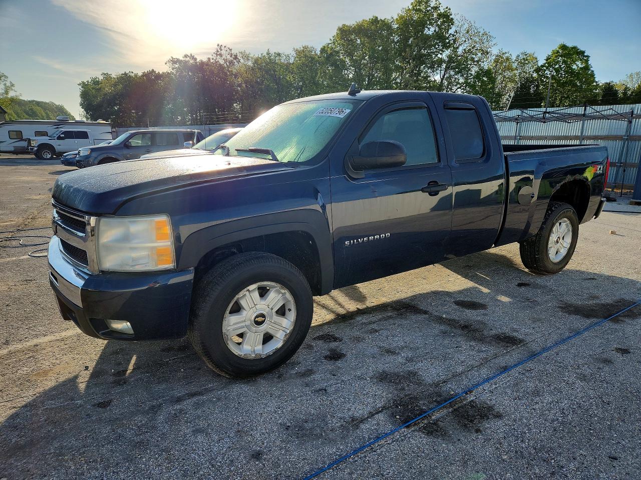 2011 Chevrolet Silverado 1500 LT, VIN 1GCRKSE33BZ202930 — Engine fire