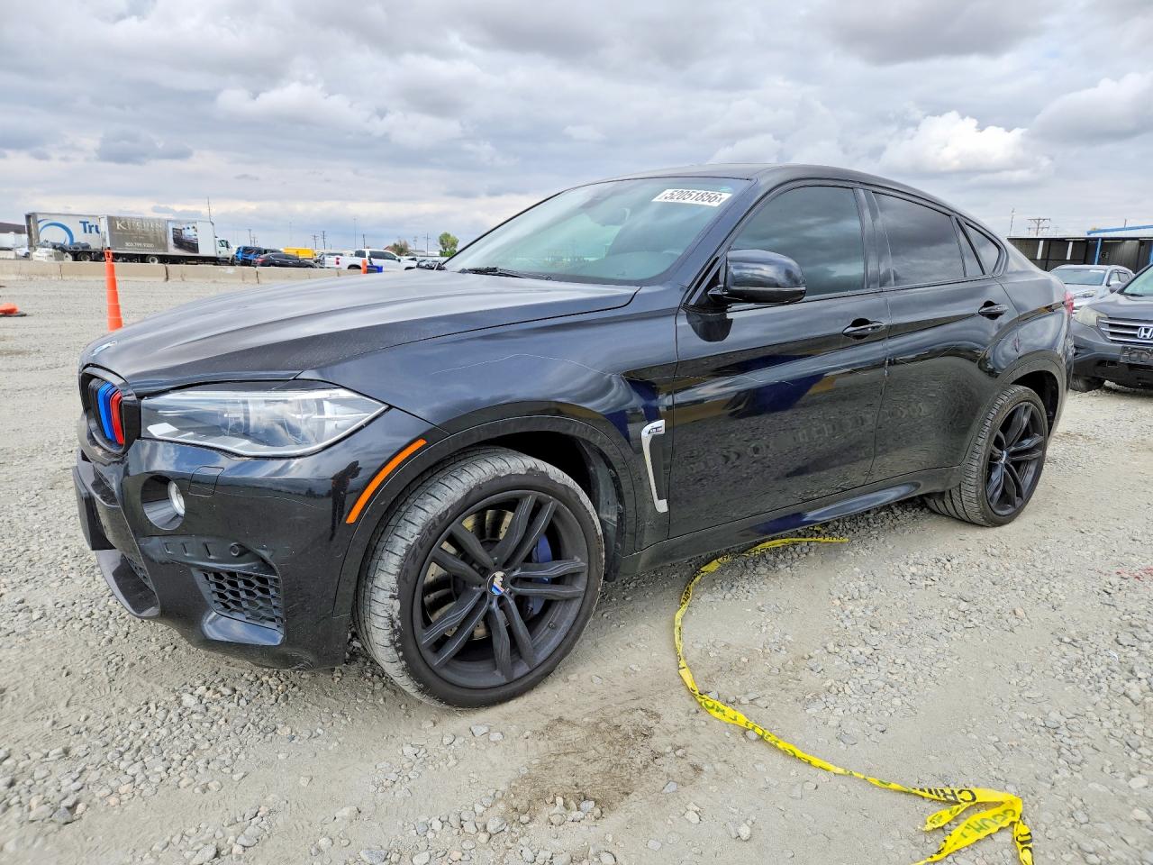 2015 BMW X6 M, VIN 5YMKW8C58F0R42777 — Vandalism
