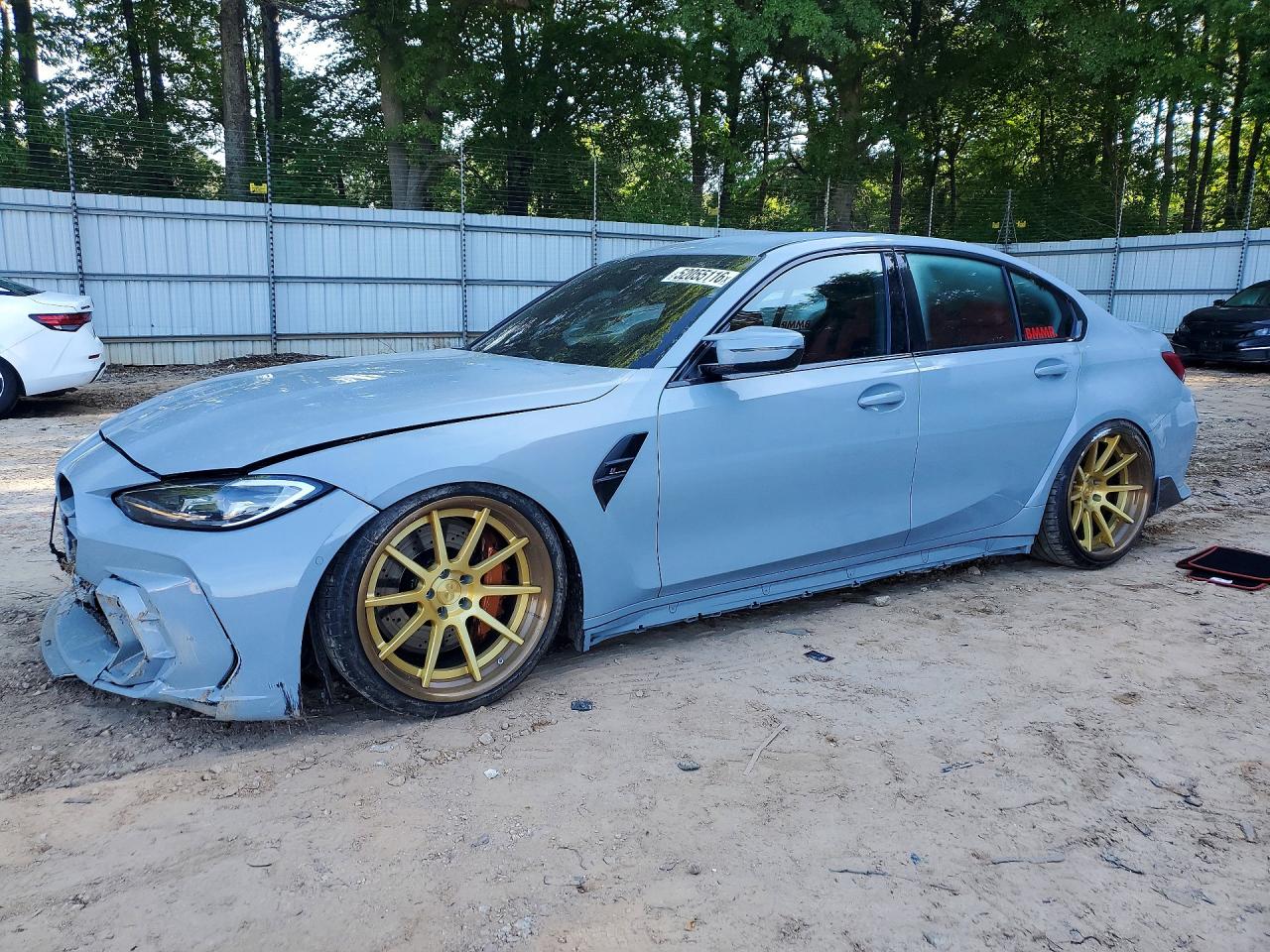 2023 BMW M3 Competition xDrive, VIN WBS43AY06PFN97481 — Front end