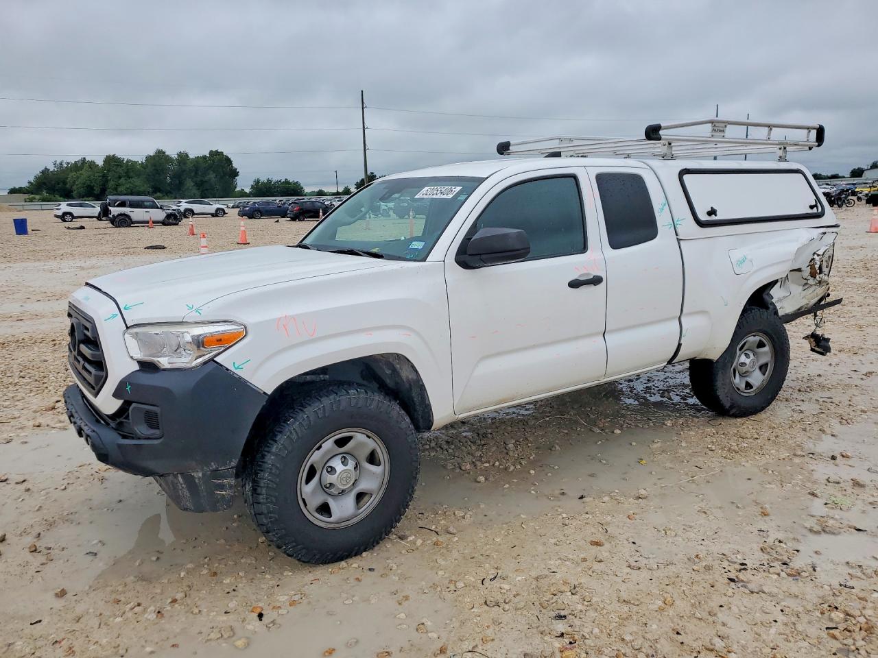 2019 Toyota Tacoma SR5, VIN 5TFRX5GNXKX144487 — Rear end