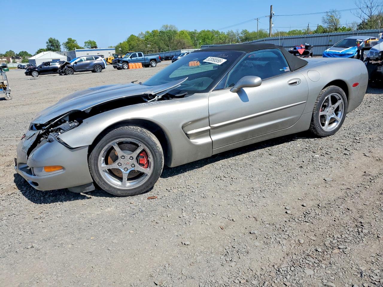 1999 Chevrolet Corvette, VIN 1G1YY32G3X5116483 — Front end