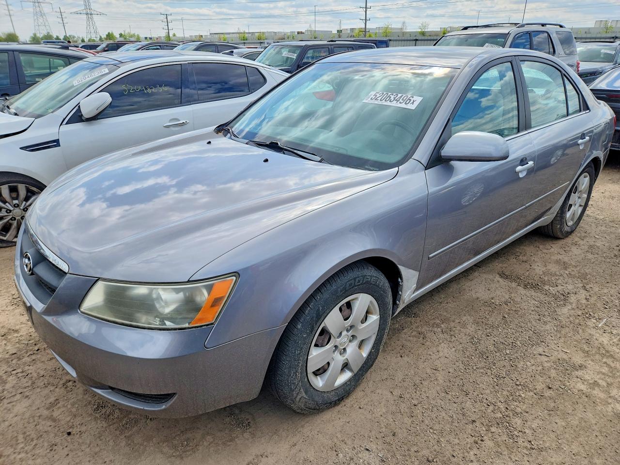 2007 Hyundai Sonata GLS, VIN 5NPET46C07H275483 — Normal wear