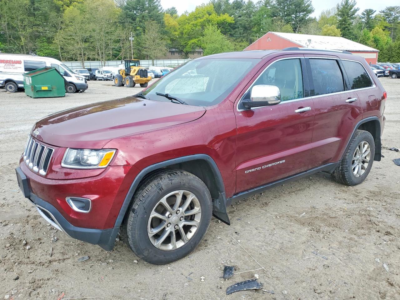2016 Jeep Grand Cherokee Limited, VIN 1C4RJFBG7GC409123 — Rear end