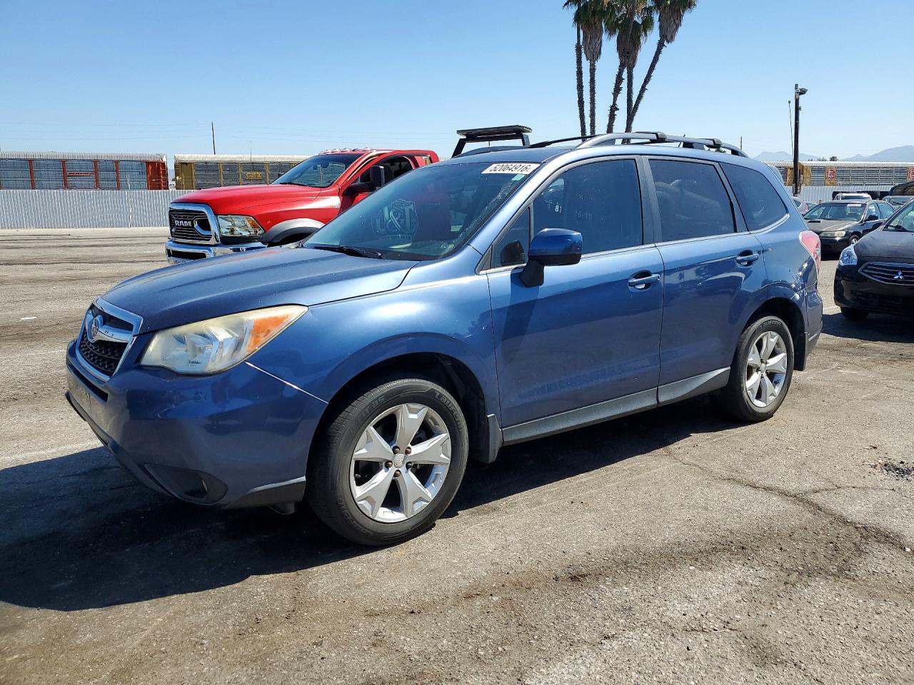 2014 Subaru Forester Limited, VIN JF2SJAHC0EH426811 — Frame damage