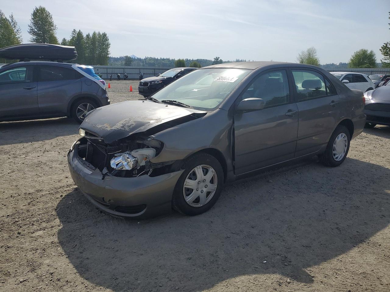 2007 Toyota Corolla LE, VIN 1NXBR32E47Z911679 — Front end