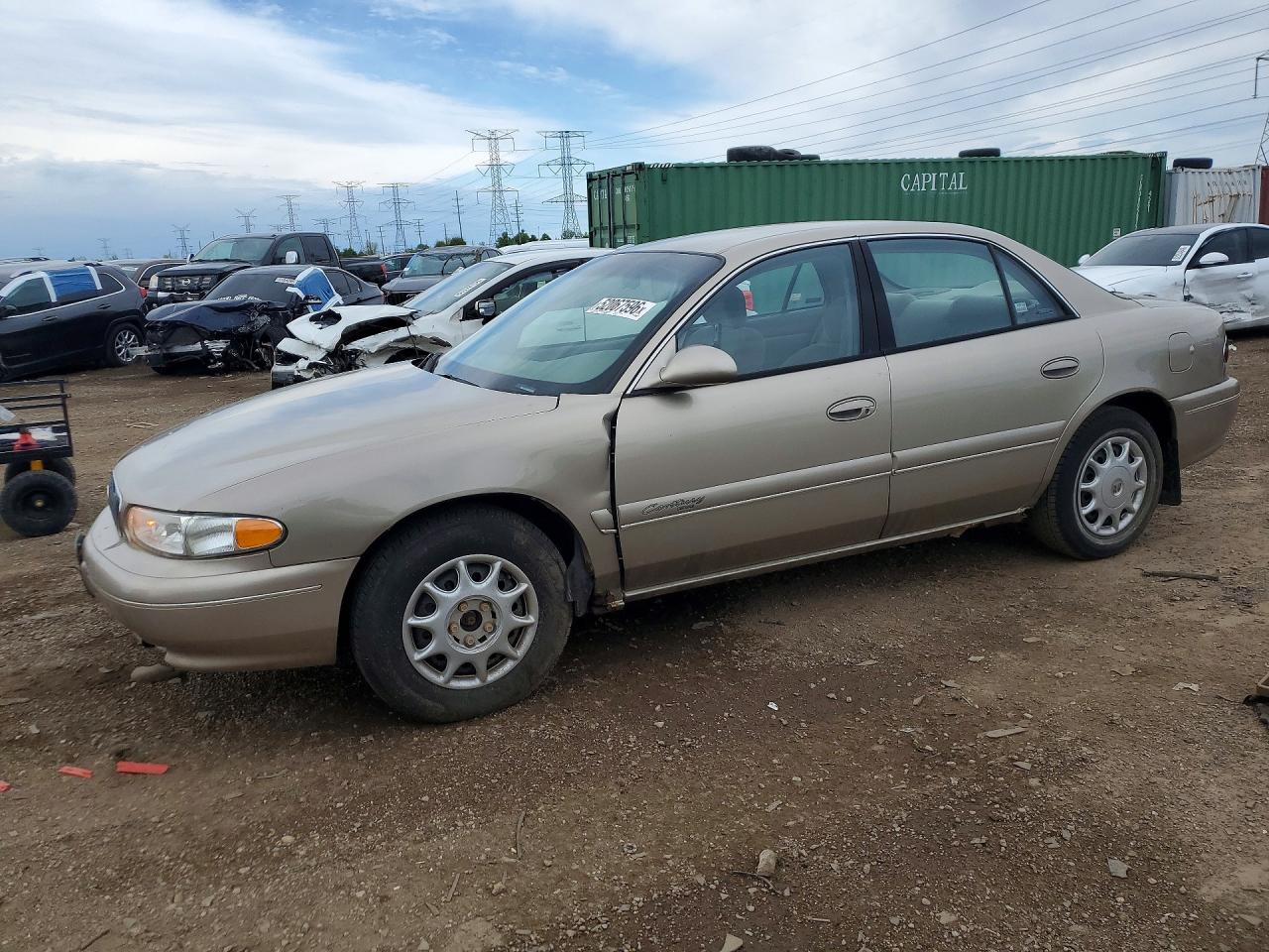 2000 Buick Century Custom, VIN 2G4WS52J4Y1157310 — Перед