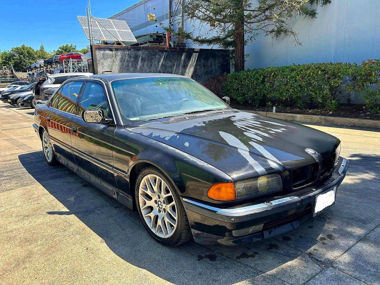 1995 BMW 7 Series, VIN WBAGK2327SDH66398 — Minor dents and scratches