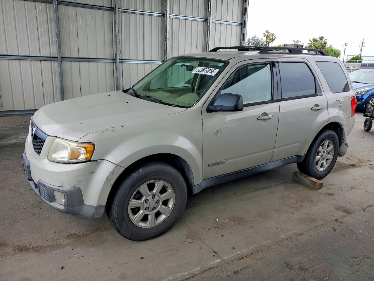 2008 Mazda Tribute Sport, VIN 4F2CZ92Z88KM20690 — Rear end