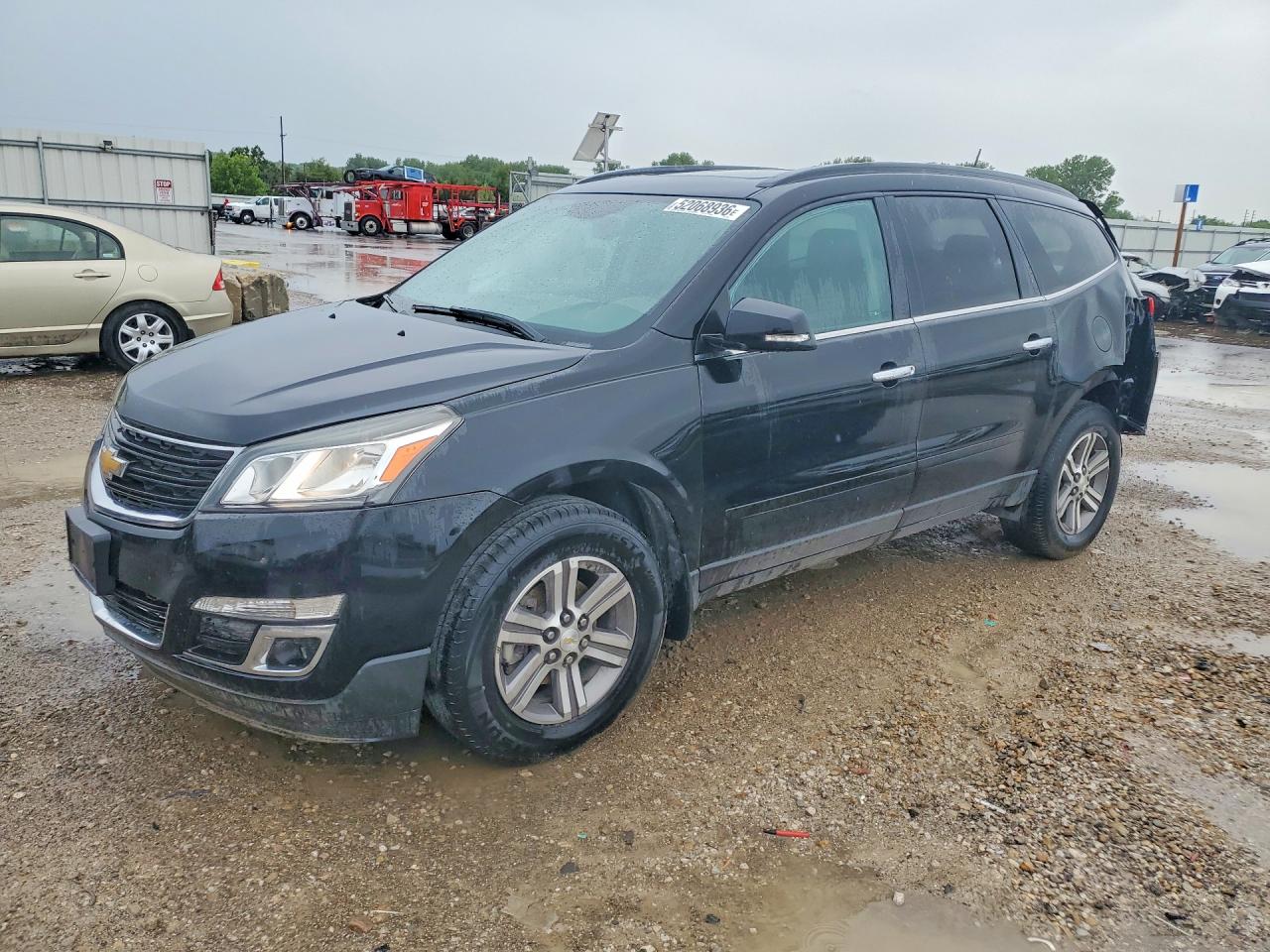 2017 Chevrolet Traverse LT, VIN 1GNKVHKD1HJ105765 — Rear end