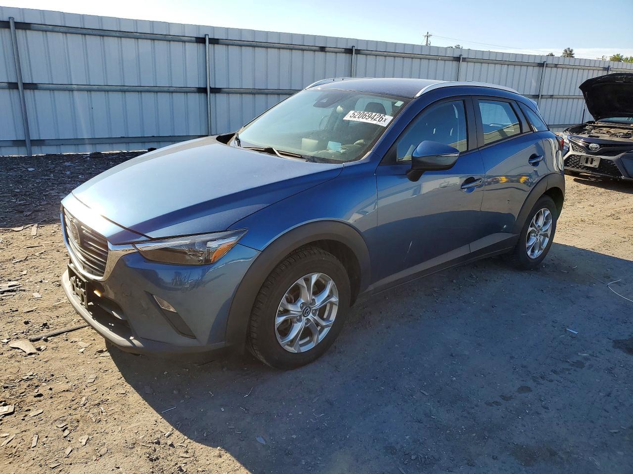 2021 Mazda CX-3 Sport, VIN JM1DKFB76M1517389 — Front end