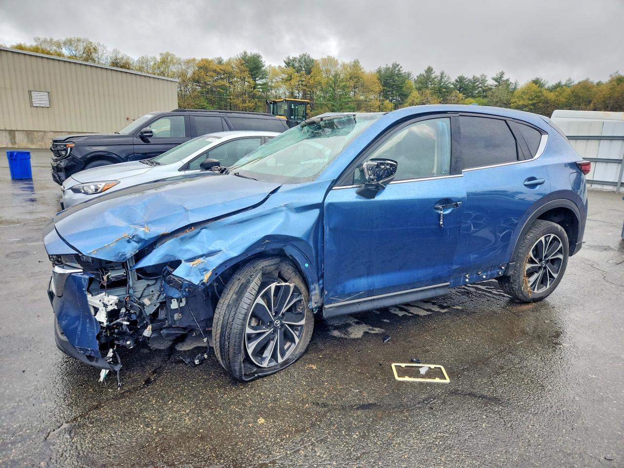 2022 Mazda CX-5 S Premium, VIN JM3KFBDM1N0640569 — Roof