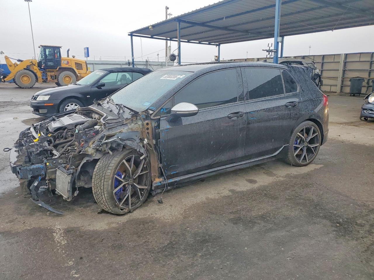 2023 Volkswagen Golf R, VIN WVWEB7CD2PW158726 — Front end